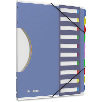 TOPS Pendaflex Translucent Poly Project Sorter, Multicolor, 12EA/CT — view 1