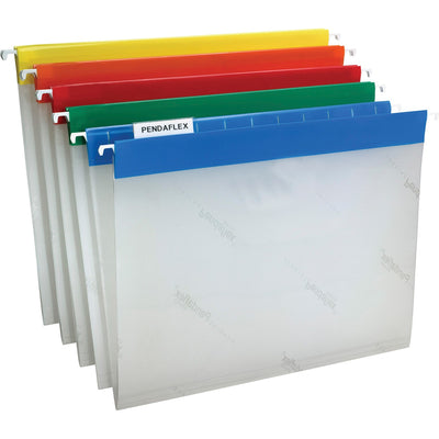 TOPS Pendaflex EasyView 1/5 Tab Cut Hanging Folder, Green, 9 1/4" Width x 11 3/4" Length, 25 / Box — view 1