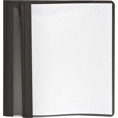 TOPS Oxford Letter Report Cover, Clear, 8 1/2" Width x 11" Length, 25 / Box — view 1