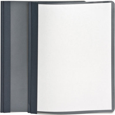 TOPS Oxford Letter Recycled Report Cover, Clear, 8 1/2" Width x 11" Length, 25 / Box — view 1