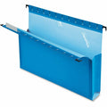 TOPS Pendaflex SureHook Letter Recycled Hanging Folder, Blue, 8 1/2" Width x 11" Length, 25 / Box, PFX59202