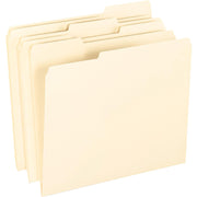 Pendaflex 1/3 Tab Cut Letter Recycled Top Tab File Folder, 1 Box