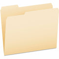 TOPS Pendaflex Essentials 1/3 Tab Cut Letter Top Tab File Folder, Manila, 8 1/2" Width x 11" Length, 100 / Box, PFX752131