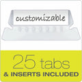 TOPS Pendaflex Essentials 1/5 Tab Cut Letter Recycled Hanging Folder, Navy Blue, 8 1/2" Width x 11" Length, 25 / Box, PFX81615