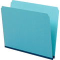 TOPS Pendaflex Letter Recycled Top Tab File Folder, Blue, 8 1/2" Width x 11" Length, 25 / Box, PFX9200