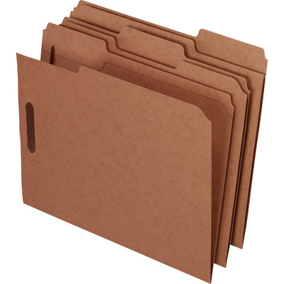 TOPS Pendaflex 1/3 Tab Cut Letter Recycled Fastener Folder, 8 1/2" Width x 11" Length, 50 / Box — view 1