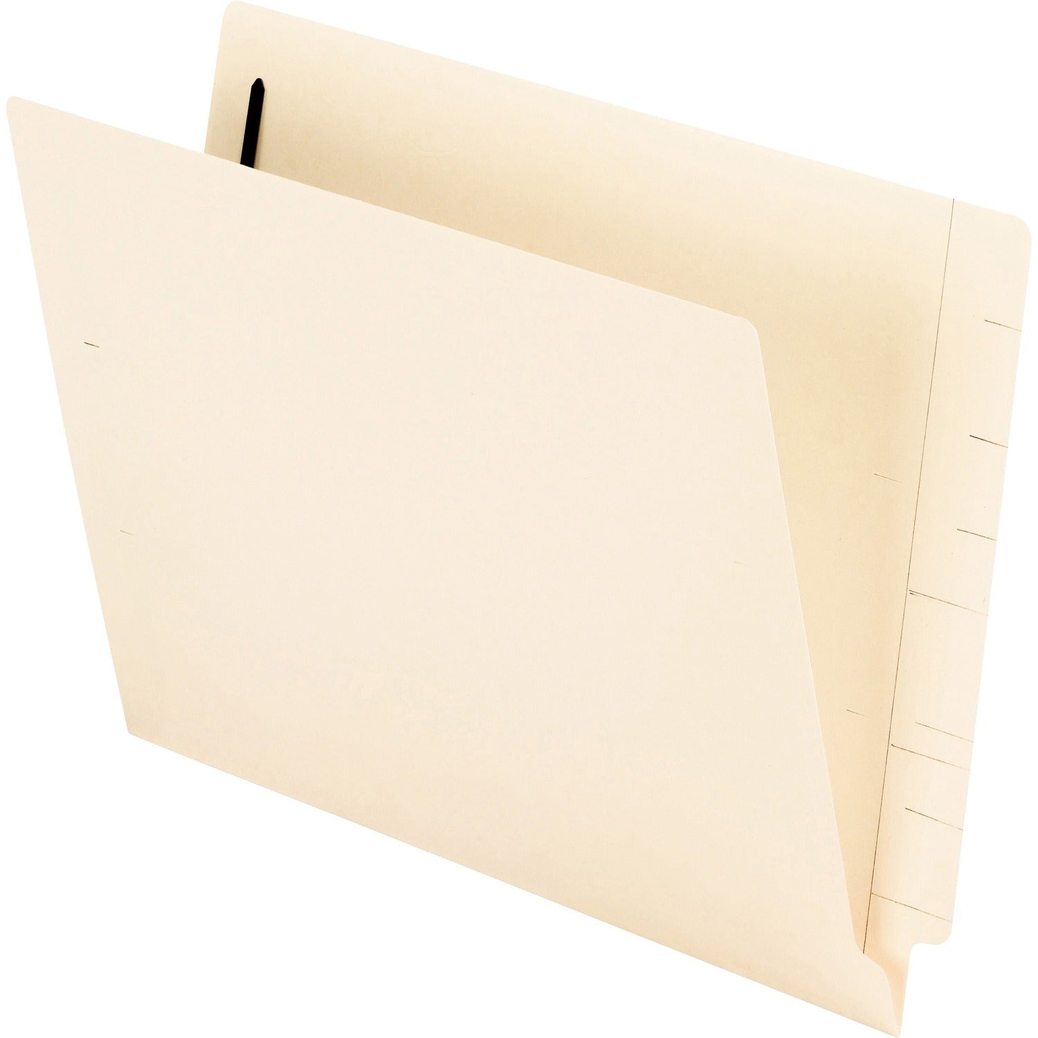 Pendaflex Letter Recycled End Tab File Folder with Fastener, 1 Box