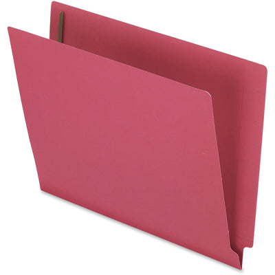 TOPS Pendaflex Letter Recycled End Tab File Folder, Red, 8 1/2" Width x 11" Length, 50 / Box — view 1