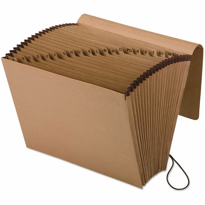 TOPS Pendaflex Essentials Letter Recycled Expanding File, Brown, 8 1/2" Width x 11" Length, PFXK17AOX
