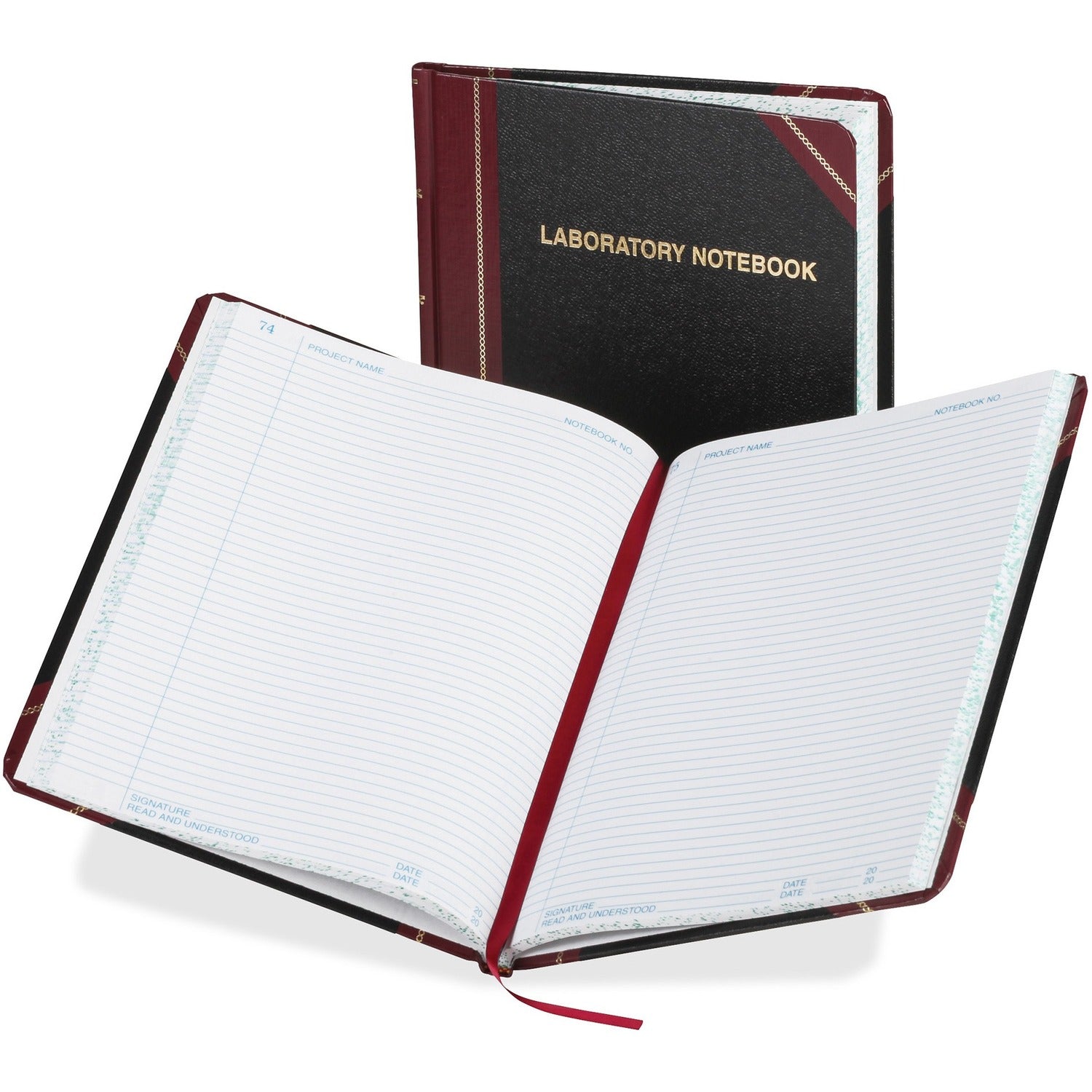Boorum & Pease Boorum Laboratory Record Notebooks, 1 Each