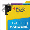 TOPS Pendaflex 1/3 Tab Cut Hanging Folder, Yellow, 9 1/2" Width x 11 3/4" Length, PFXSER2YEL