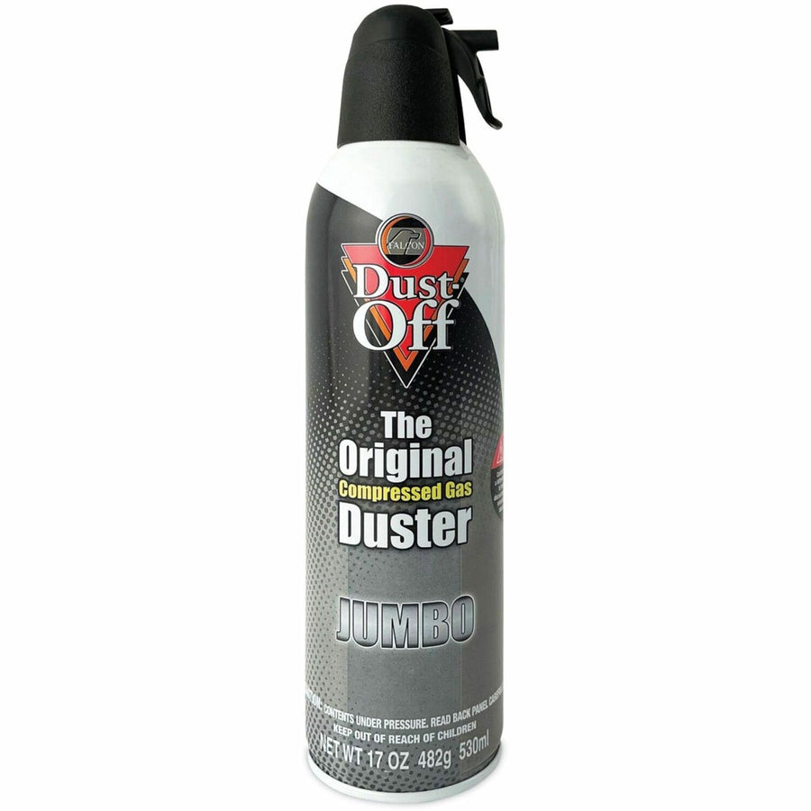 Falcon Dust-Off Jumbo Disposable Dusters, Gray, Moisture-free, FALDPSJMB