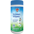 Falcon Safety Dust-Off Anti-Static Monitor Wipes, White, FALDSCT