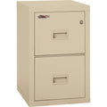FireKing Security Insulated Turtle File Cabinet - 2-Drawer, Parchment, FIR2R-1822-C-PA