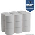 Georgia Pacific . Compact Coreless Recycled Toilet Paper, White, 18 / Pack, GPC19378
