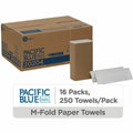 Georgia Pacific . Pacific Blue Basic 1-ply Multifold Paper Towel, White, 16 / Carton, GPC20204