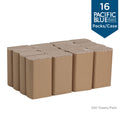 Georgia Pacific . Pacific Blue Basic Recycled Multifold Paper Towel, Brown, 16 / Carton, GPC23304