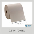 Georgia Pacific . Pacific Blue Basic Recycled Hardwound Paper Roll Towel, Brown, 6 / Carton, GPC26301