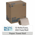 Georgia Pacific . Pacific Blue Basic Recycled Paper Towel Roll, Natural, 12 / Carton, GPC26401