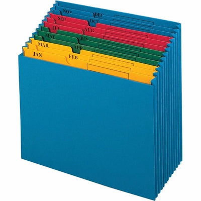 TOPS Pendaflex Recycled Expanding File, Blue, 11" Width x 12" Length, PFX20135
