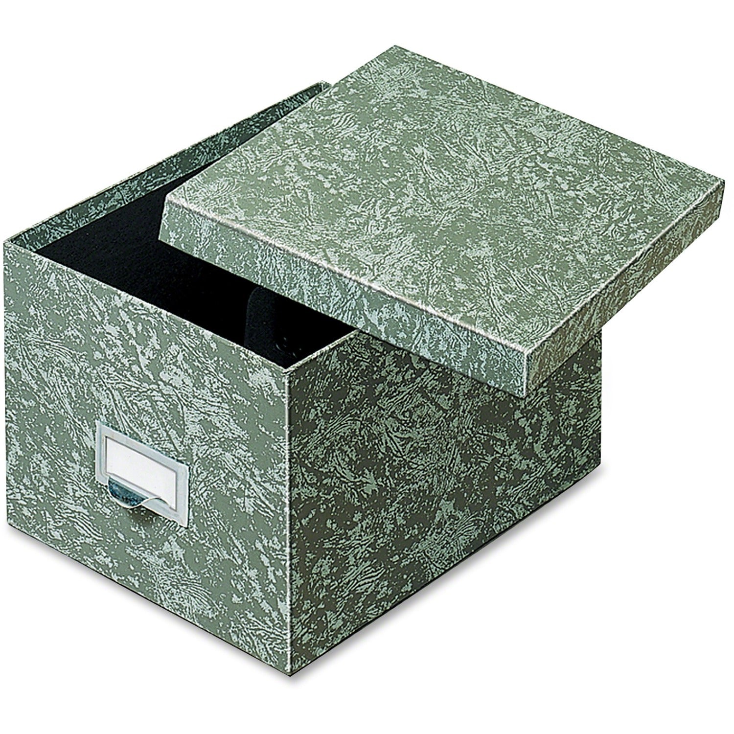Globe-Weis Agate Heavy-duty Card File Lid Box, 1 Each