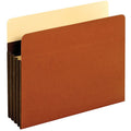 TOPS Pendaflex Letter Recycled Expanding File, Brown, 8 1/2" Width x 11" Length, 10 / Box, PFXC1525EHD