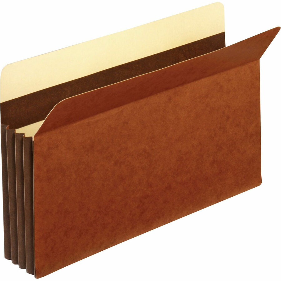 Pendaflex Heavy-duty Accordion File Pockets, 8.5" Width x 14" Length, Brown, Tyvek, Durable, 25 / Box, PFXC1526EHD