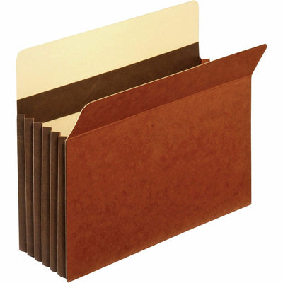TOPS Pendaflex Letter Recycled Expanding File, Brown, 8 1/2" Width x 11" Length, 10 / Box, PFXC1534GHD