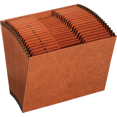 TOPS Pendaflex 1/3 Tab Cut Letter Recycled Expanding File, Brown, 8 1/2" Width x 11" Length, PFXR217AHD