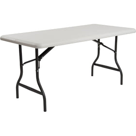 Iceberg IndestrucTable TOO 1200 Series Folding Table, Gray, ICE65233