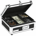 IdeaStream Vaultz Locking Cash Box, Chrome, IDEVZ01002