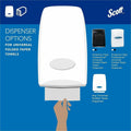 Kimberly-Clark Scott Essential C Fold Paper Towels with Fast-Drying Absorbency Pockets, White, 12 / Carton, KCC01510