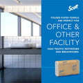 Kimberly-Clark Scott Multifold Paper Towels with Absorbency Pockets, White, 16 / Carton, KCC01840
