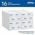 Kimberly-Clark Kleenex Multi-Fold Paper Towels, White, 1 Carton, KCC01890