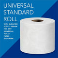 Kimberly-Clark Scott Professional Standard Roll Toilet Paper with Elevated Design, White, 1 Carton, KCC04460