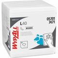 Kimberly-Clark Wypall PowerClean L40 Extra Absorbent Towels, White, 18 / Carton, KCC05701CT