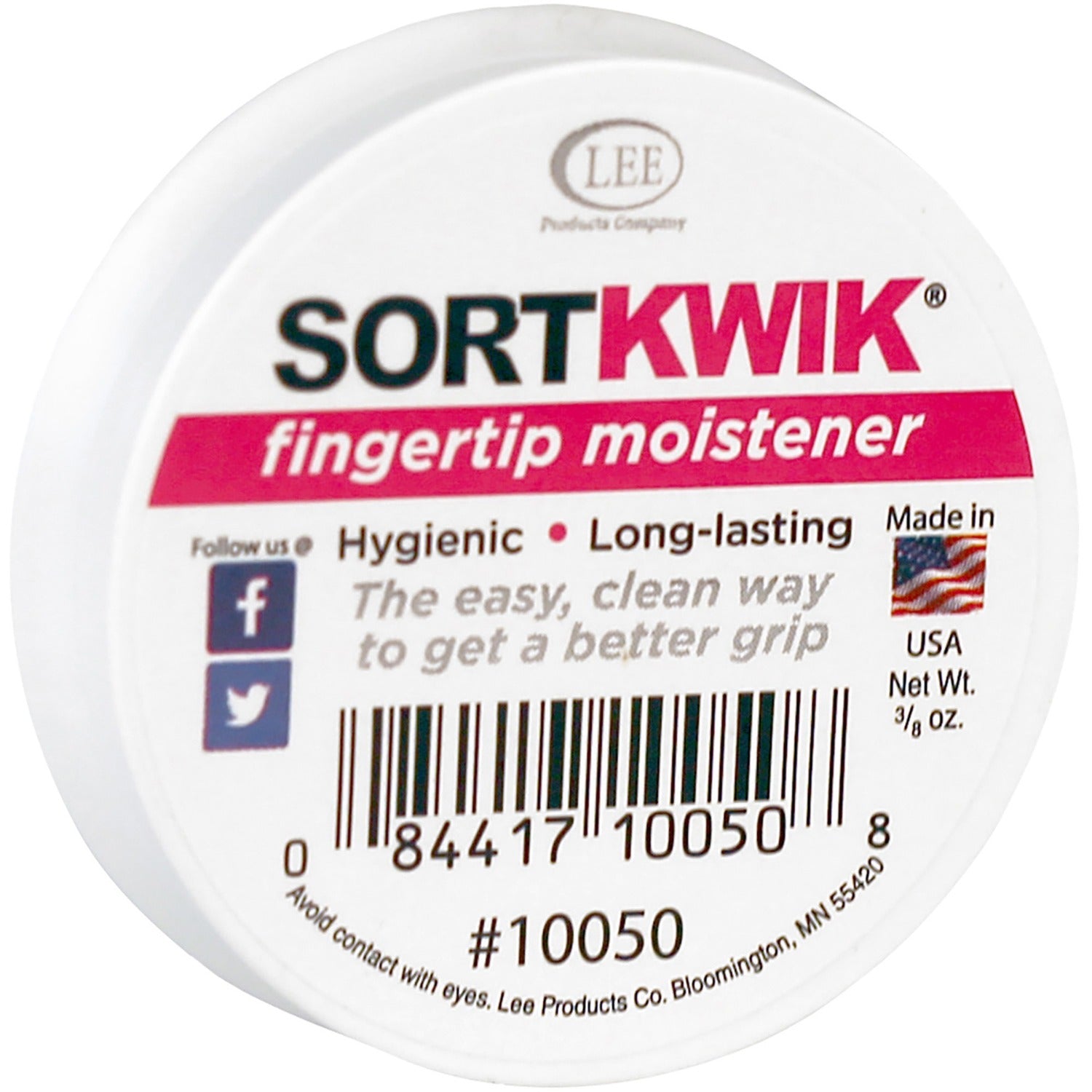 LEE Sortkwik Fingertip Moistener, 1 Each