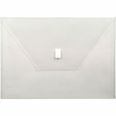 Lion Office A4 Recycled File Pocket, Clear, 8 17/64" Width x 11 11/16" Length, 60EA/BX 4BX/CT — view 1