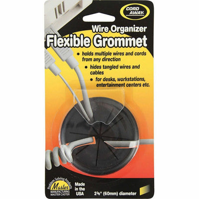 Master CordAway Flexible Grommet, Black, MAS00209