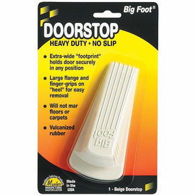 Master Big Foot Doorstop - Beige, MAS00900
