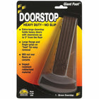 Giant Foot Doorstop - Brown, 1 Each