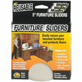 Master Mighty Mighty Movers Movers Furniture Sliders, Reusable, Beige, 4 / Pack, MAS87007