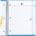 ACCO Mead One-subject Spiral Notebook, 8" x 10 1/2", MEA06622
