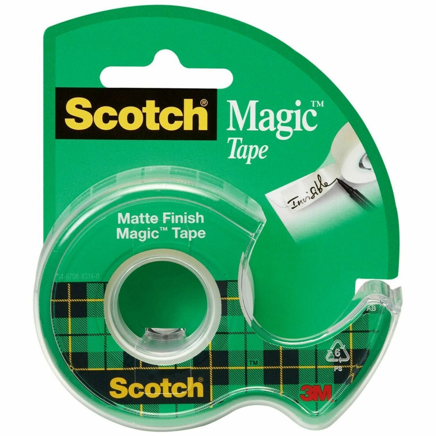 Scotch Magic Matte Finish Tape, 1 Roll