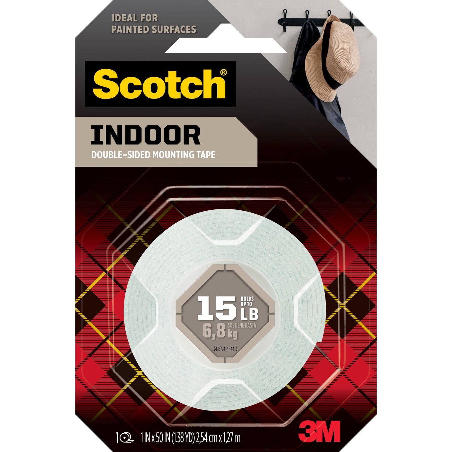 Scotch Mounting Tape, 1 Roll