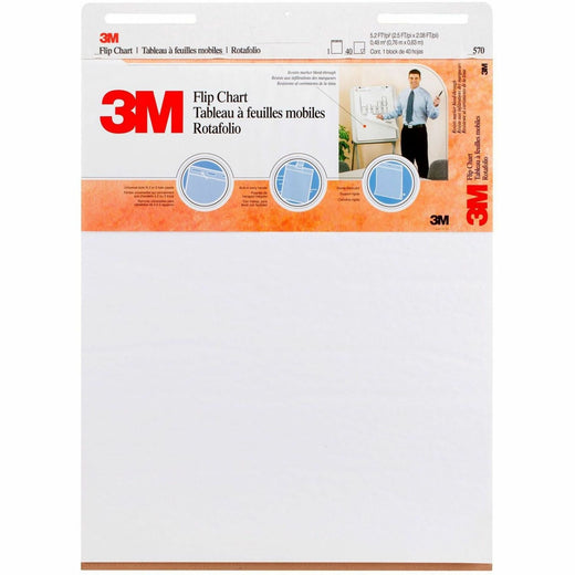 3M Flip Charts, 1 Carton