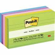 Post-it® Notes Original Lined Notepads - Floral Fantasy Color Collection, 1 Pack