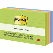 Post-it® Notes Original Lined Notepads - Floral Fantasy Color Collection, 1 Pack