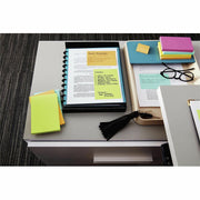 Post-it® Notes Original Lined Notepads - Floral Fantasy Color Collection, 1 Pack