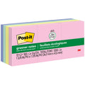 3M Post-it Greener Notes, Moonstone, 1 Pack, MMM653-RP-A